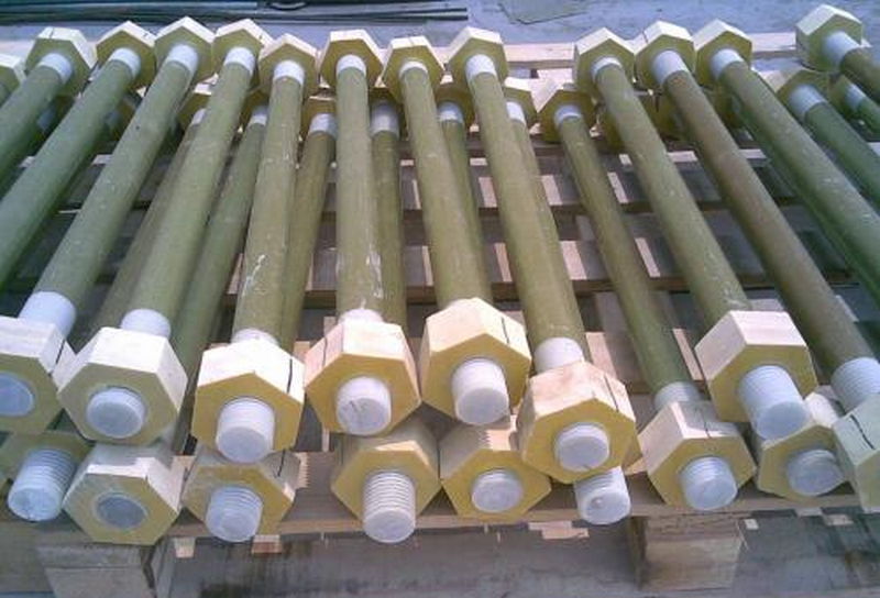 Epoxy rod processing parts