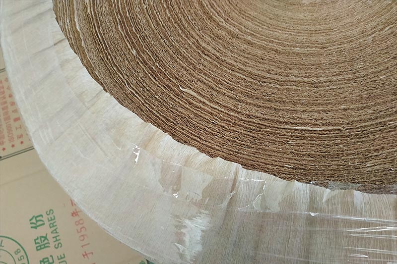 Insulation crepe paper