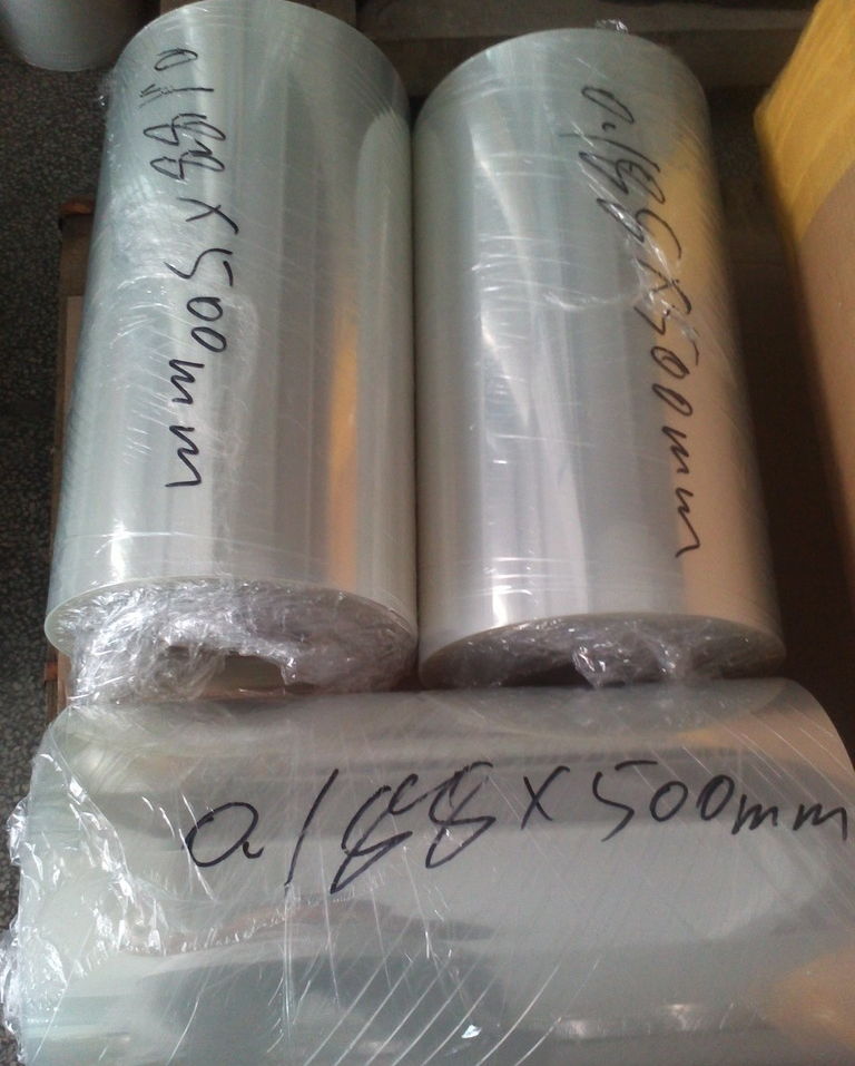 Motor polyester film