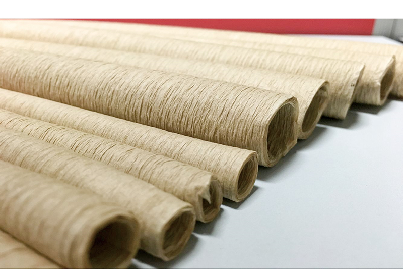 crepe paper tube