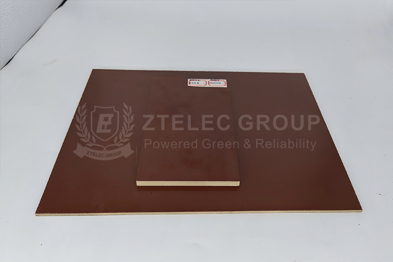 Phenolic paper sheet