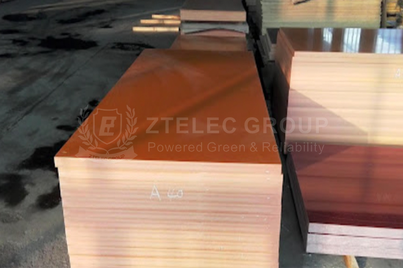 Phenolic paper sheet