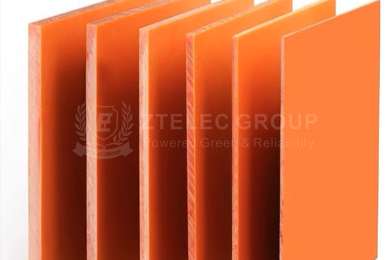 Phenolic paper sheet